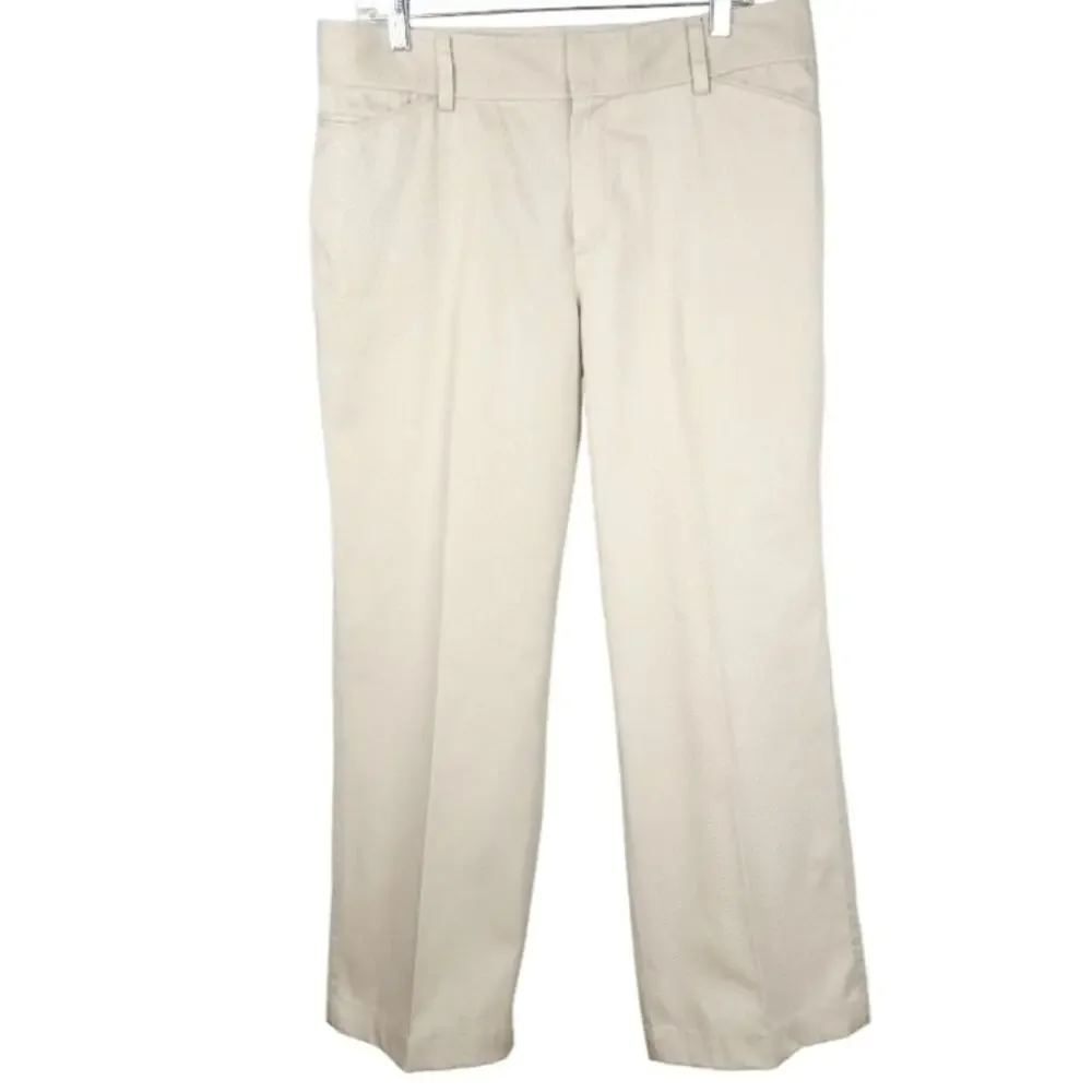 EDDIE BAUER Women's Khaki Chino Pants  12. NWOT
